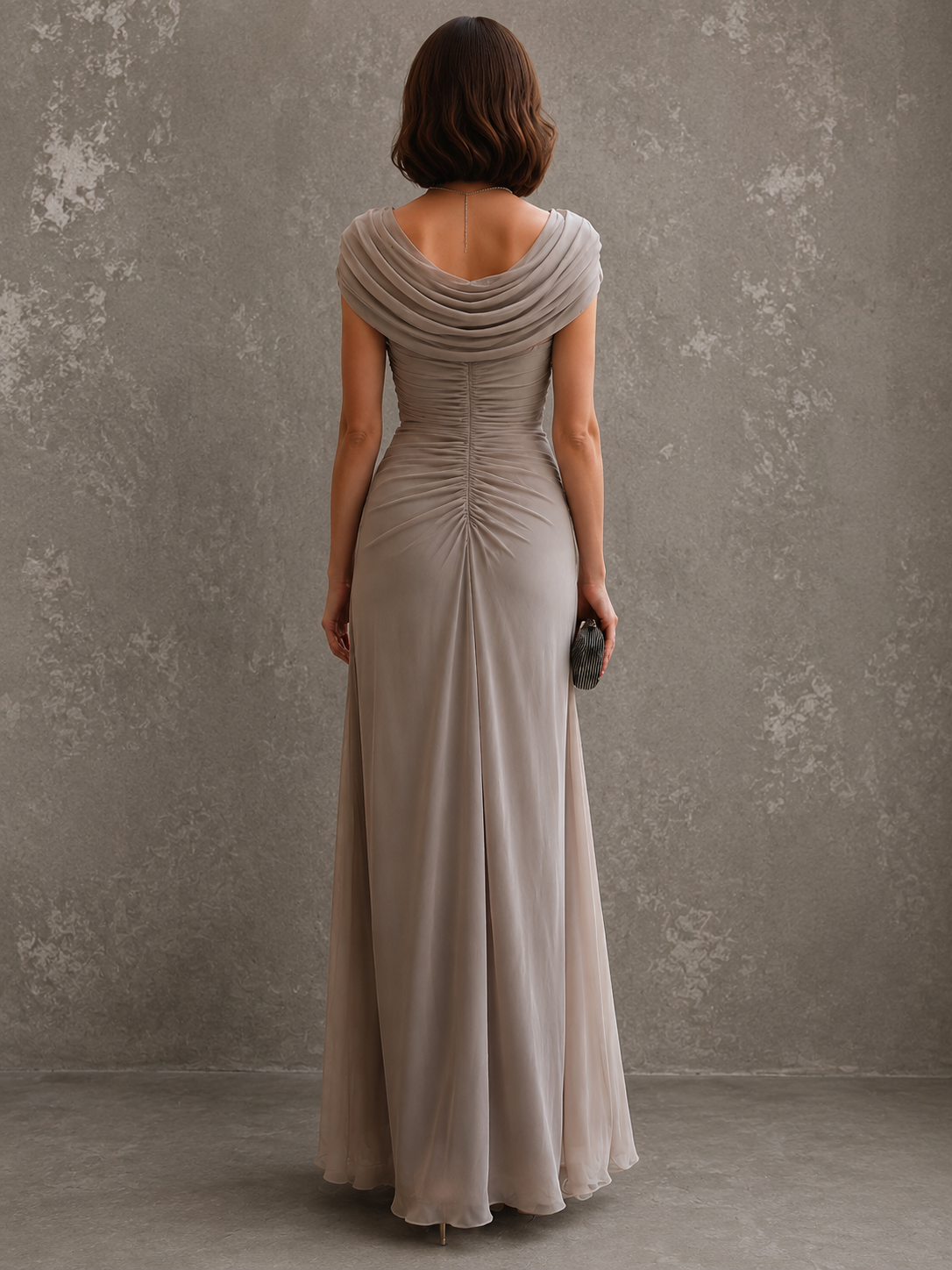 Delphine | Elevated coastal maxi with flowing drape