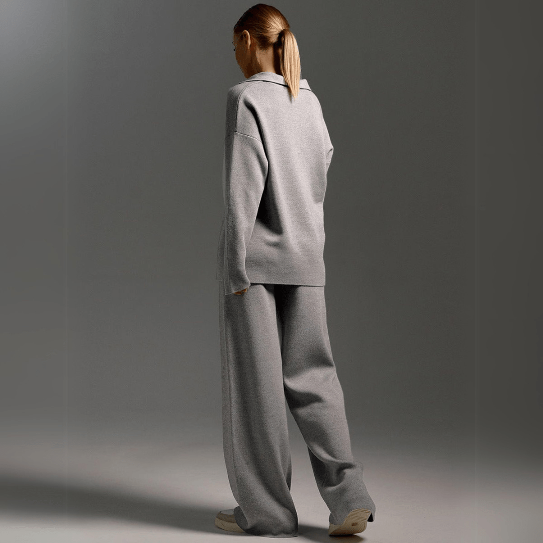 Women's Tracksuit | Knitted Top and Pants