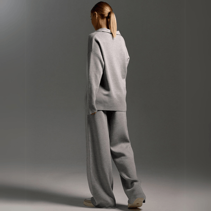 Women's Tracksuit | Knitted Top and Pants