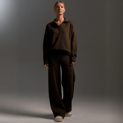 Women's Tracksuit | Knitted Top and Pants