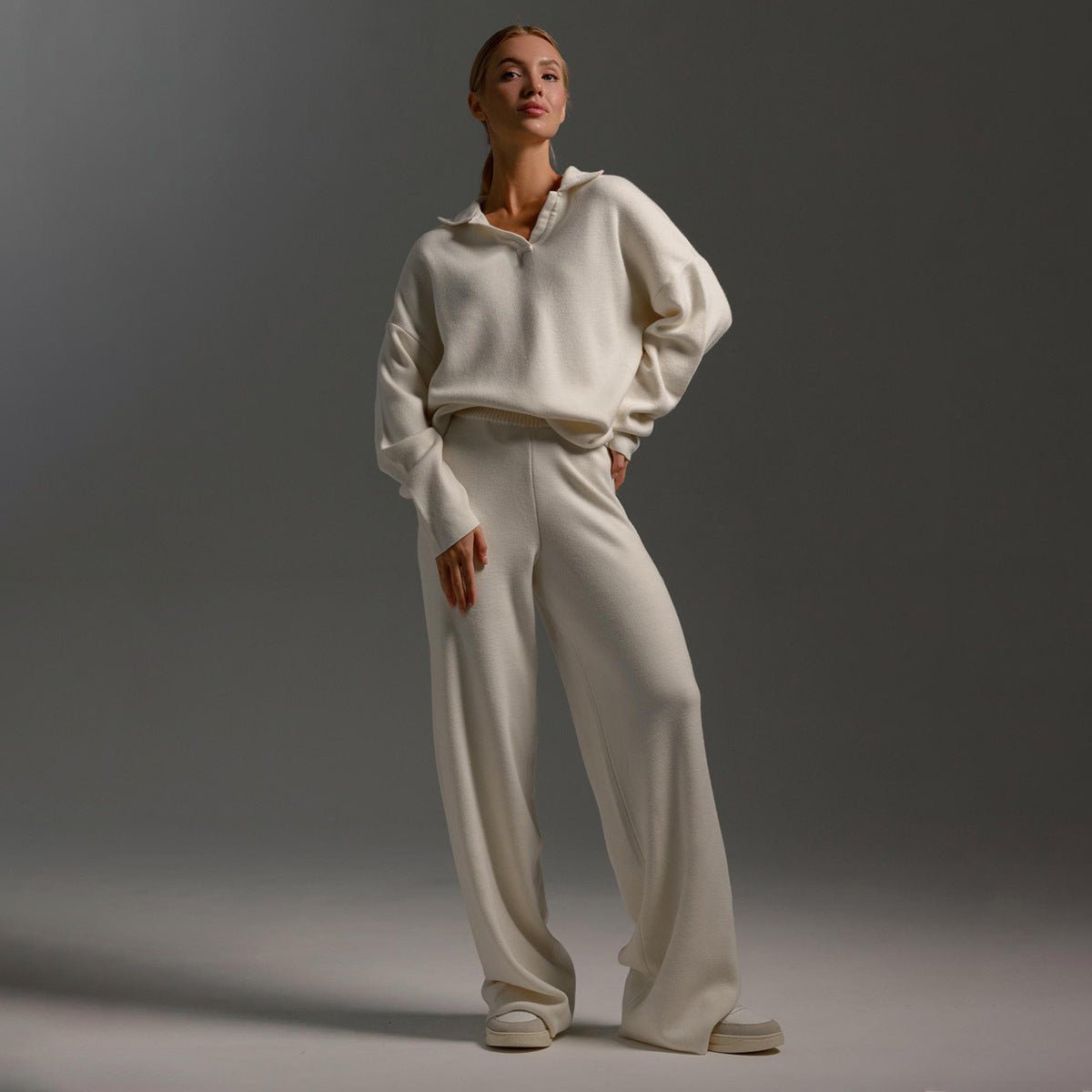 Women's Tracksuit | Knitted Top and Pants