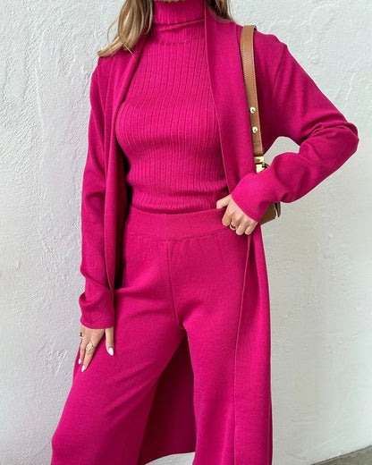 Women's Three-Piece  Set | Matching Outfit With Layered Elements