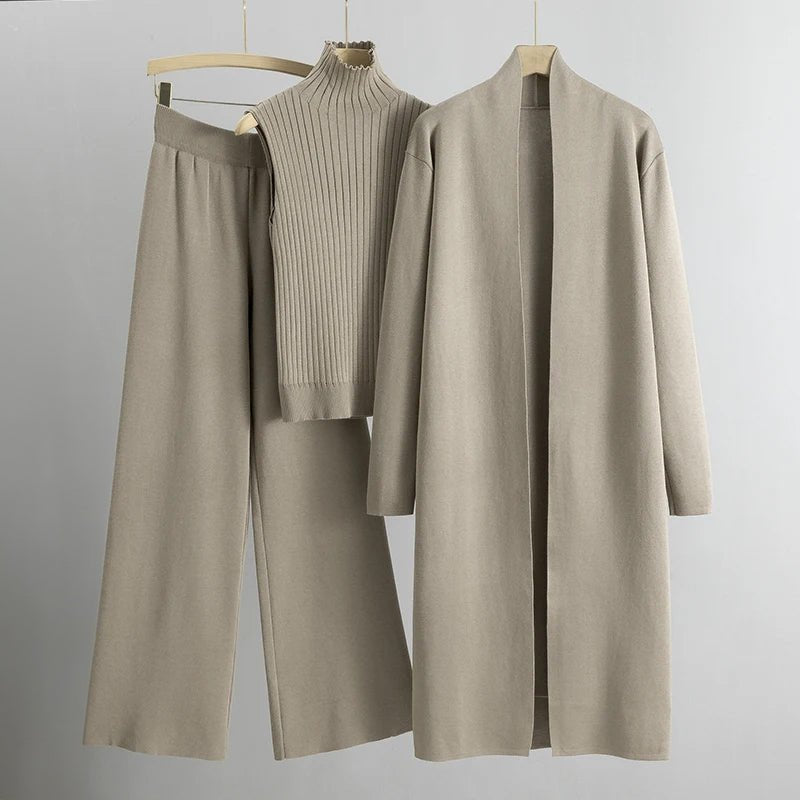 Women's Three-Piece  Set | Matching Outfit With Layered Elements