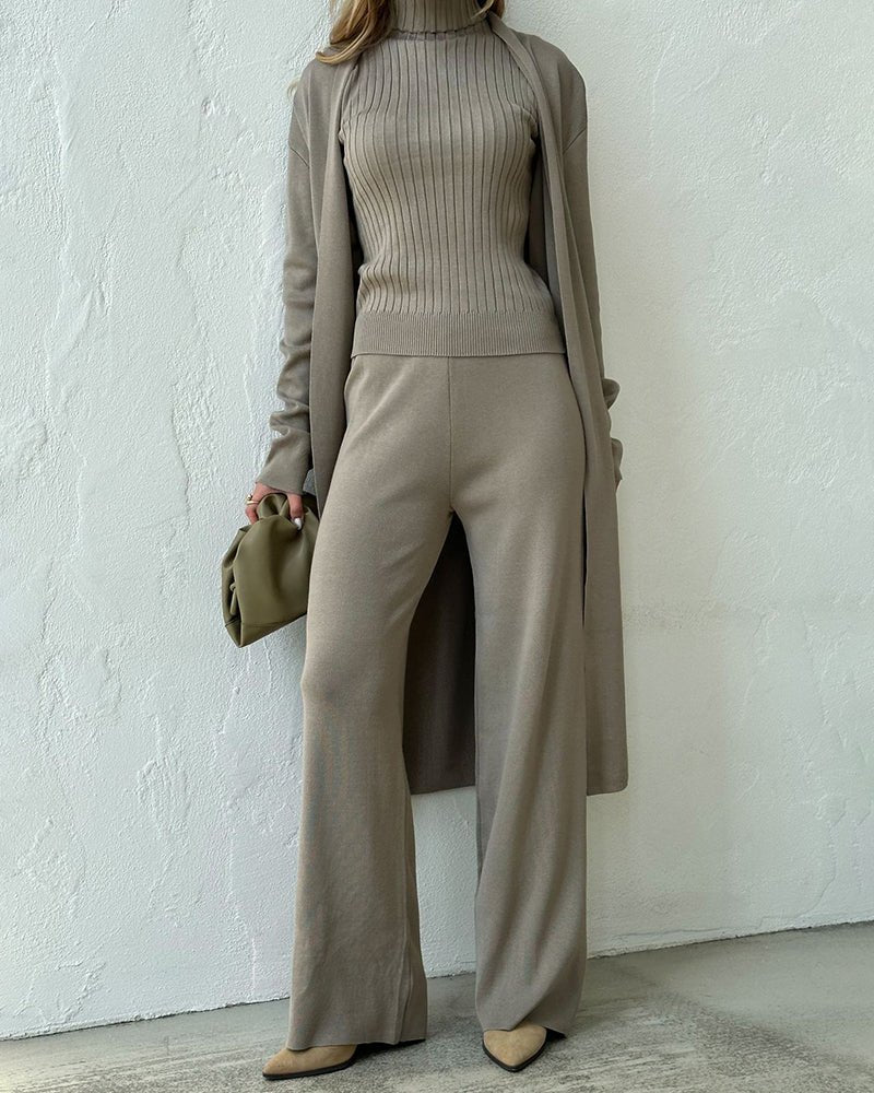 Women's Three-Piece  Set | Matching Outfit With Layered Elements