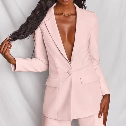 Women's Two-Piece Set   | Blazer and Trousers