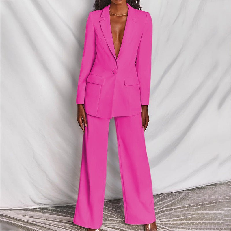 Women's Two-Piece Set   | Blazer and Trousers