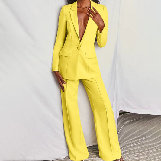 Women's Two-Piece Set | Blazer and Trousers