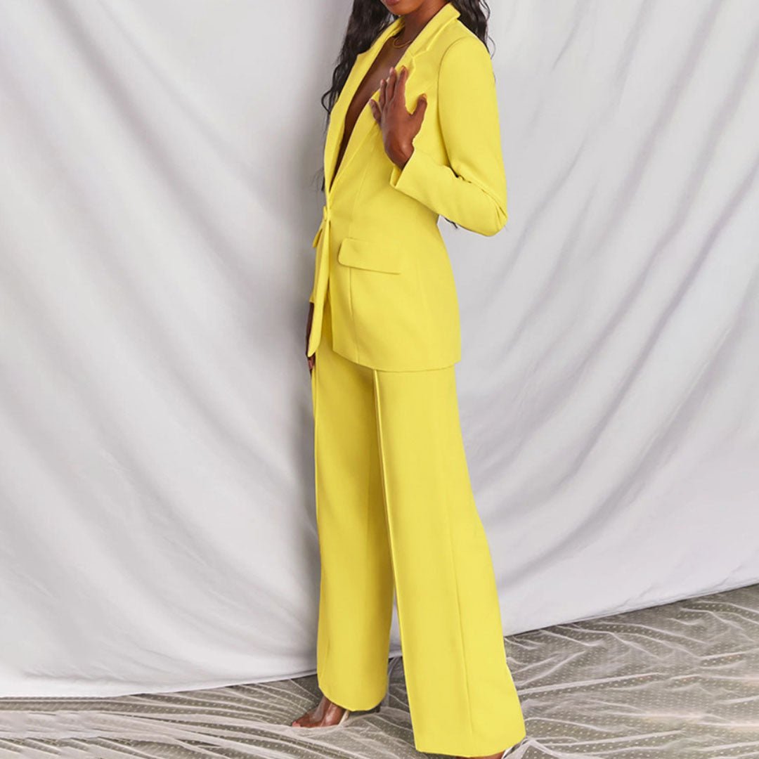 Women's Two-Piece Set   | Blazer and Trousers
