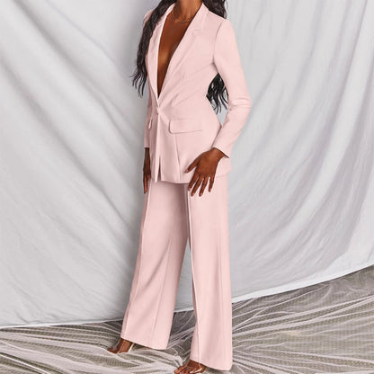 Women's Two-Piece Set   | Blazer and Trousers