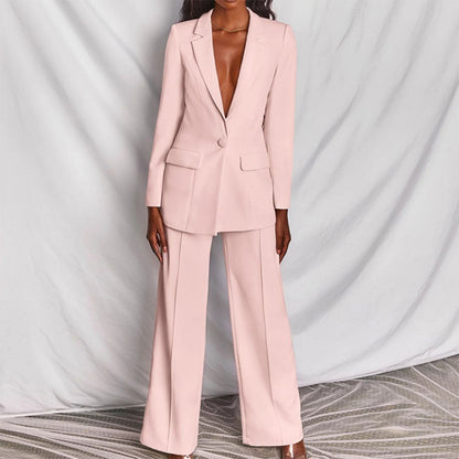 Women's Two-Piece Set   | Blazer and Trousers