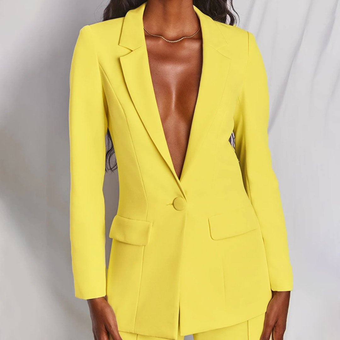 Women's Two-Piece Set   | Blazer and Trousers