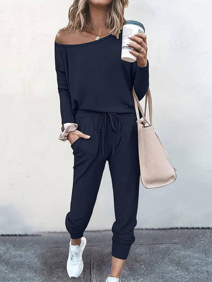 Women's Two Piece Set | Long Sleeve Top and Pants