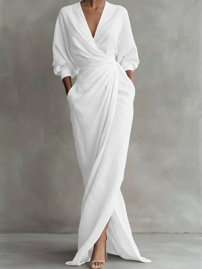 Valina | Wrap Maxi Dress