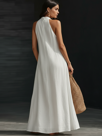 Aveline | Halter Maxi Dress