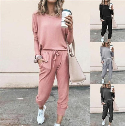 Women's Two-Piece Set | Jogger-style Pants