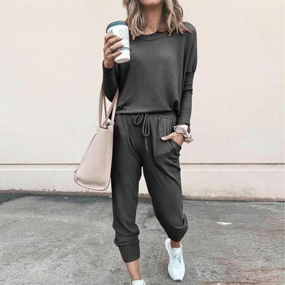 Women's Two-Piece Set | Jogger-style Pants