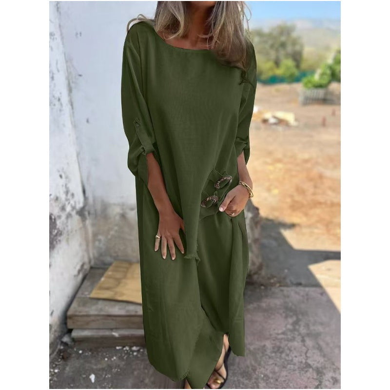 Women’s Matching Set | Asymmetric Top Wide-Leg
