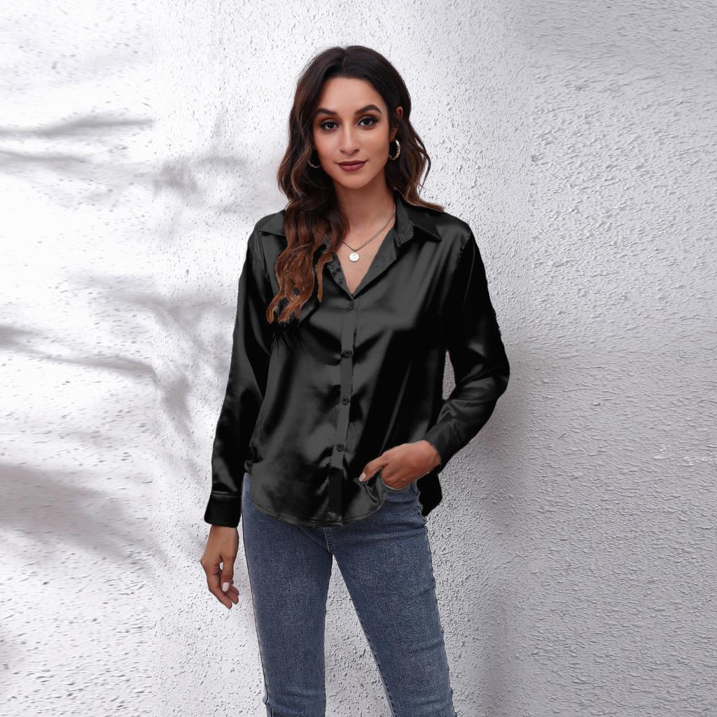 Sydney | Effortless Satin Blouse for Everyday Elegance